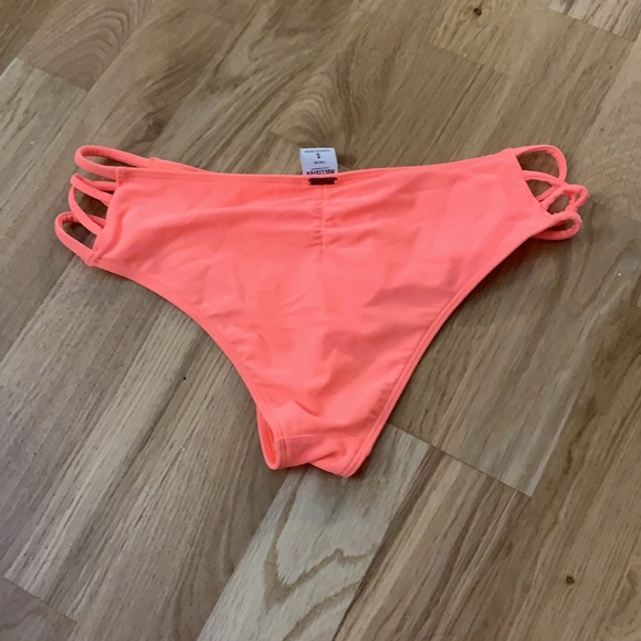 NWT Hollister neon orange bikini bottoms - Picture 5 of 5